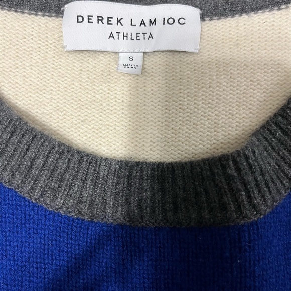 Derek Lam x Athleta Cashmere Colorblock Sweater - Picture 4 of 7